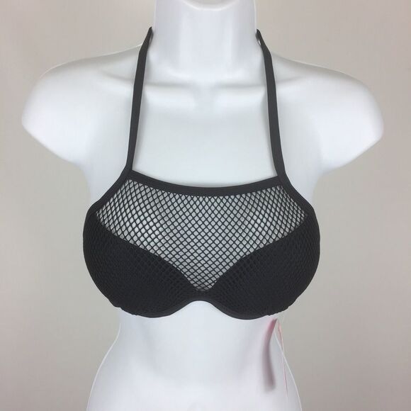 Xhilaration Bra Push-Up Lace Top Tie Neck XS NWT - Picture 1 of 7